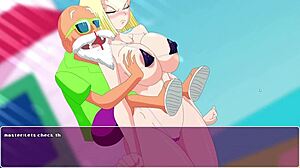 Android 18 Has Slutty Sex with Trunks Using Wet Deep Pussy in Dragon Ball XXX