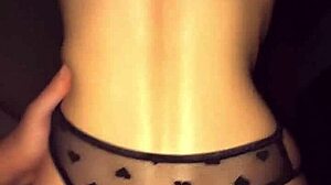 Old man bangs young beauty with perfect body hard