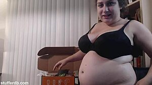 SNACKING on Tiramisu Cake with Chubby Teen Tits!