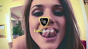 Tattooed stud makes raylene cum hard