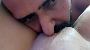 Wow, licking my redhead’s wet pussy makes her explode!