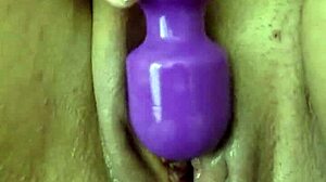 Slutty step sister bends over for doggystyle fucking and swallows cum in pov