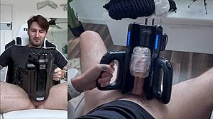 wow, trying my new xspacecup xt5 auto-stroker toy for the first time!