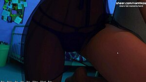 Two 18yo sluts share cock in public threesome