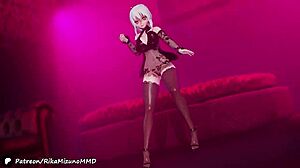 Do It - Yowane Haku MMD R-18 Seductive Dance Video Strips Bare