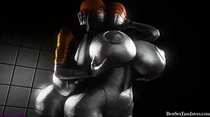 Ballerina twins in wild 3D sex compilation