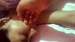 i thought it was a wet dream but surprised they were really there, don't stop please i like your pink head