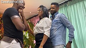 Job offer traded for a tight wet Latina experience