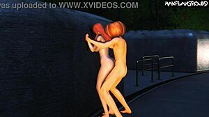 Nami Faces Destruction In Hentai Cartoon