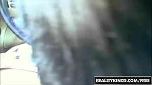 jeny snow gives street blowjob to peter green.