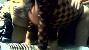 Young chubby big tit navajo tiff takes it doggystyle hard