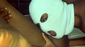 big ass baddie refuses condoms and takes a deep creampie