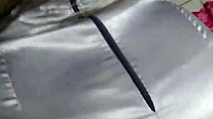 skirtshouse saia de cetim prata