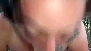 Amateur Sloppy Blowjob Turns Messy With Huge Cock Choking Gagging Spitting And Outdoor Public Fucking.