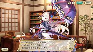 Ayakashi Rumble! Eva Game Detailed Scene