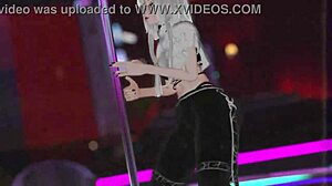 Vrchat User Performs Pole Dancing