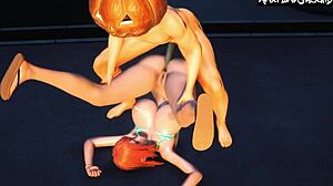 Nami Faces Destruction In Hentai Cartoon