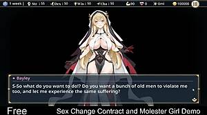 Sex Change Contract Turns Her Into M Girl In Hentai Game