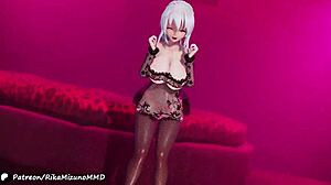 Do It - Yowane Haku MMD R-18 Seductive Dance Video Strips Bare