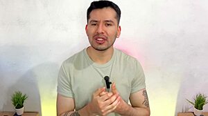 barista boss makes new twink employee suck in coffee shop storage! ☕😈