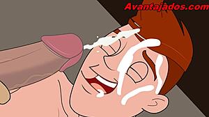 Once, a perverted cartoon gay roamed the Brazilian forest seeking thrills.