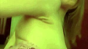 Ever seen a shy teen strip bravely like this?