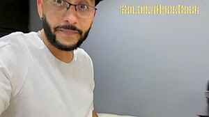 Beautiful tattooed latina deepthroats monster cock in debut