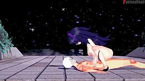 Hex Maniac Trainer Engages In Hard Sex In Classroom Fantasy