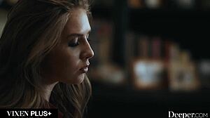 Lena from Vixenplus makes husband bang mistress right there!