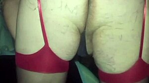 gay man teases stockings and ass