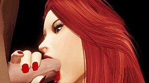 Intense Blowjob with Explosive Finish