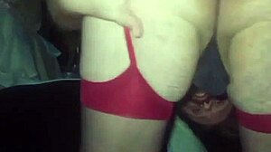 gay man teases stockings and ass