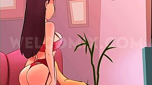 Angel or devil teases married men naughtily