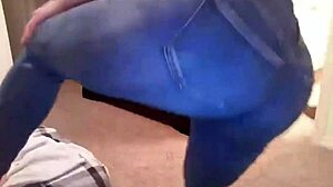 Tightest Jeans Ever on Display