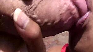 just saw this wild african safari turn into a massive ebony orgy with shy newbies.