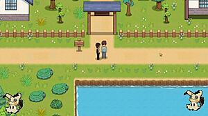 Village rhapsody hentai game part 2 narrated in spanish with european cartoon anime