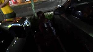 Hey, I'm getting ready for some public fun on the beach! Who wants to join? 😜