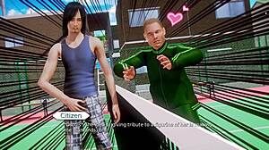 Sheila Schweizer in Waifu Academy nude scenes.