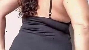 wow, cute milf with big ass at halloween bash!