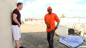 i don't wanna suck that big black cock man but i gotta for this gay blowjob