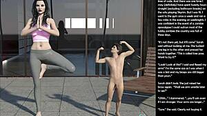 Small gesture unfolds in episode 4 of 3d cartoon sex