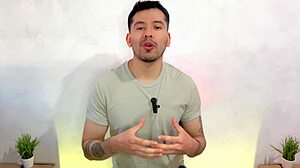 barista boss makes new twink employee suck in coffee shop storage! ☕😈