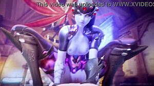 femme fatale 3d animation compilation