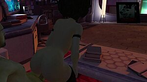 I fucked cass l in big hero 6 hentai parody, pounding her ass and tits