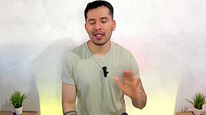 barista boss makes new twink employee suck in coffee shop storage! ☕😈