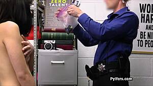 Latina Hottie Steals Perfume While Getting Hammered