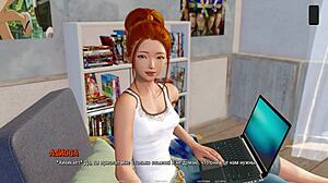 watch japanese milf in glasses unfold in hentai ripples part 11 gameplay  