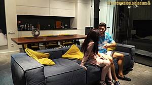 Teen picked up on badoo gets monster cock 😈