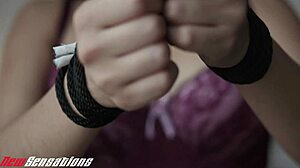 Aaliyah Hadid Bound for Intense Cock Pounding