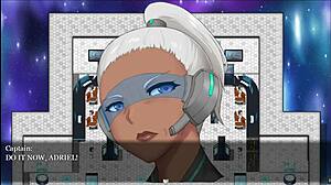 Cute Blonde Fairy Drills Naughty Demon in Hentai Game